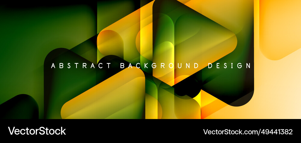 Shadow and light triangle background dynamic vector image