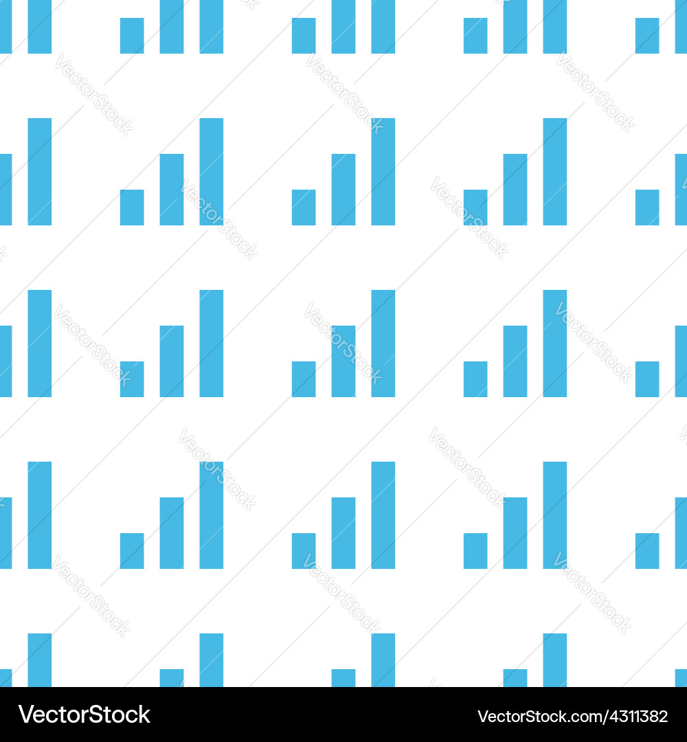 Unique graph seamless pattern vector image