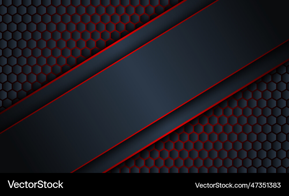 Abstract diagonal dark navy stripe with red lines Abstract diagonal dark navy stripe with red lines vector image