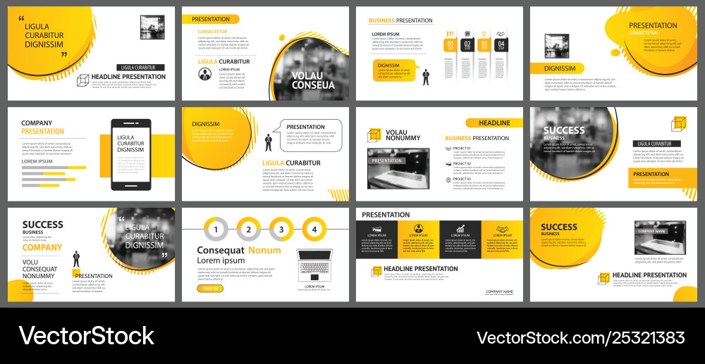 Presentation and slide layout background design Presentation and slide layout background design Vector Image
