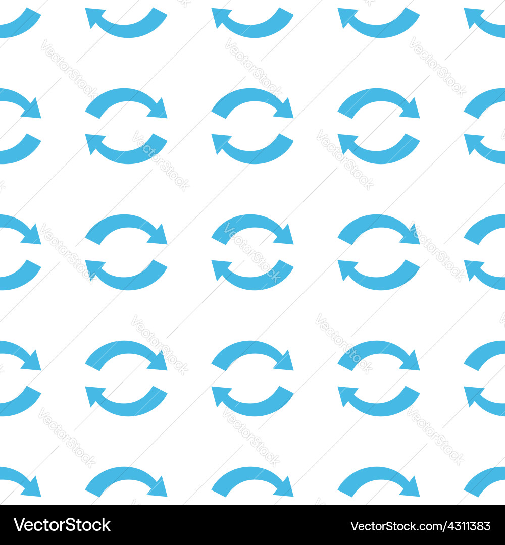 Unique synchronization seamless pattern vector image