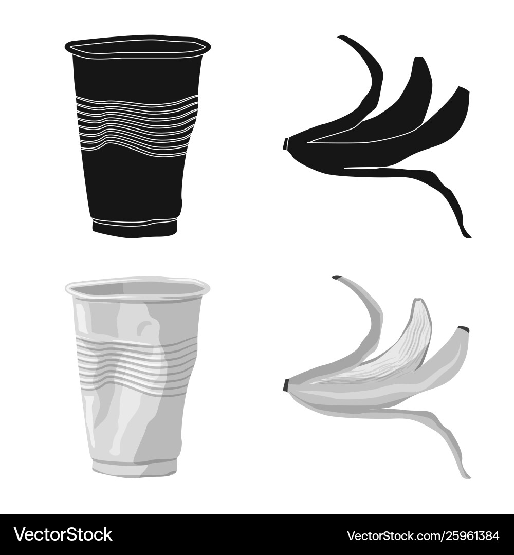 Design dump and sort icon collection Vector Image