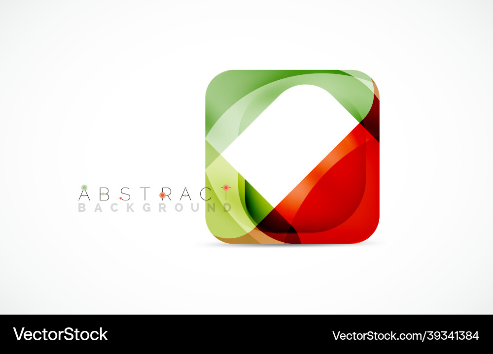 Minimal background abstract square shape Minimal background abstract square shape vector image