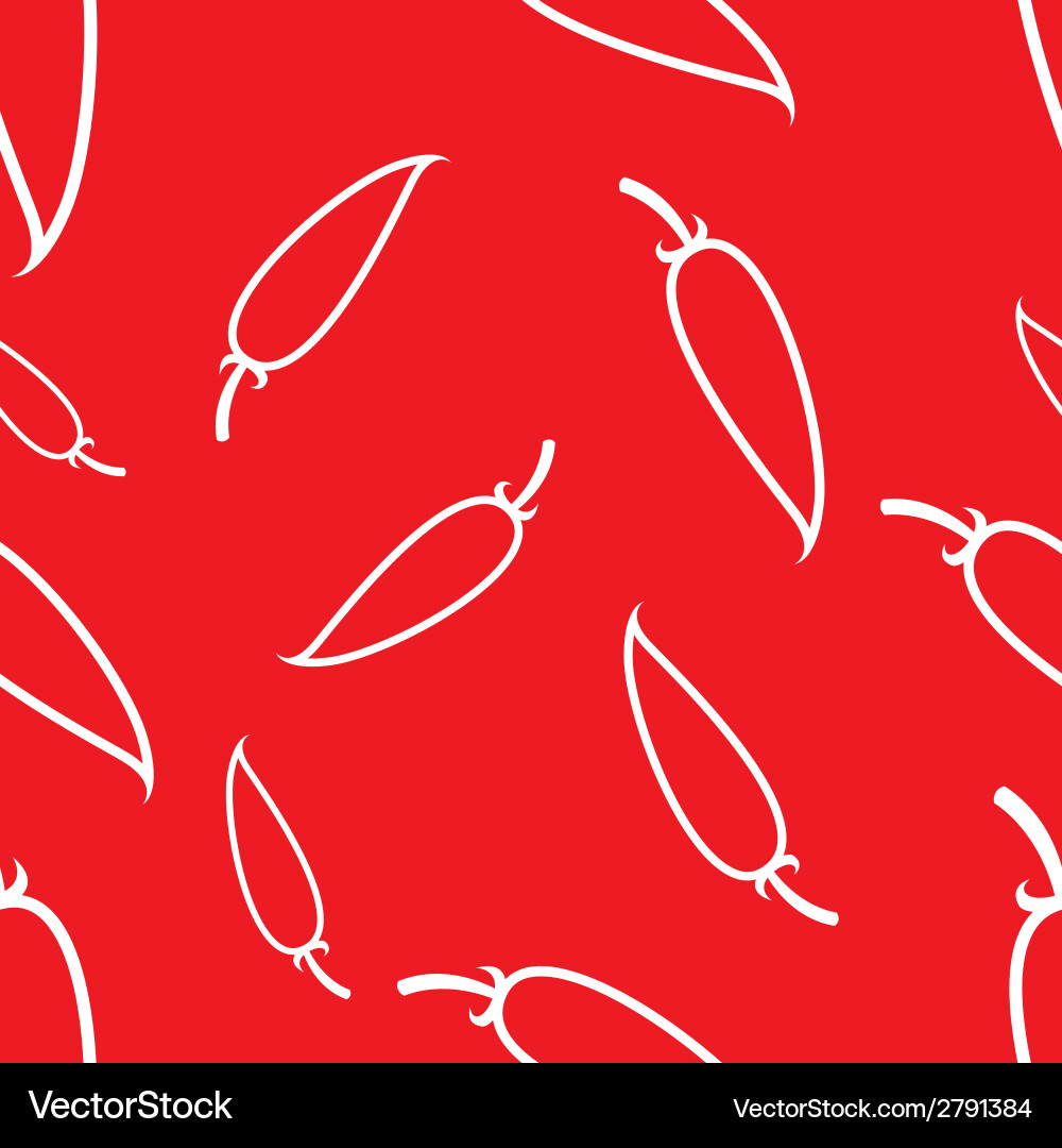 Pattern circuit red papper vector image
