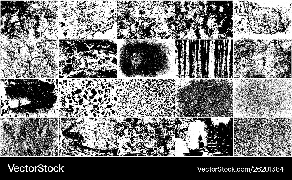 Set grunge design elements Set grunge design elements vector image
