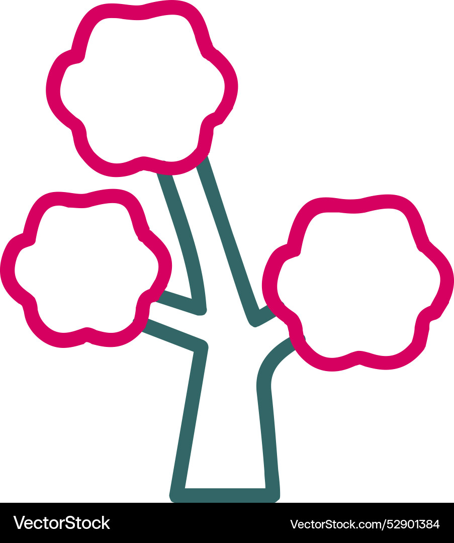 Tree icon design Vector Image