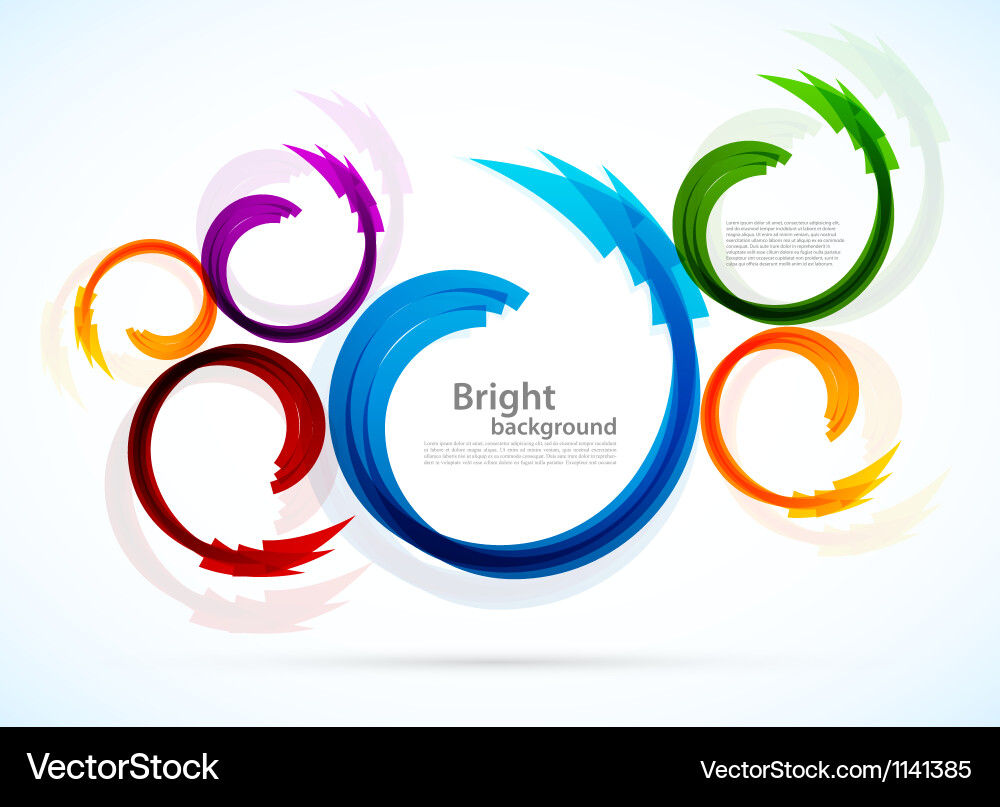 Background with arrows vector image