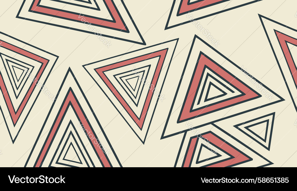 Dynamic Geometric Triangle Pattern Vector Image