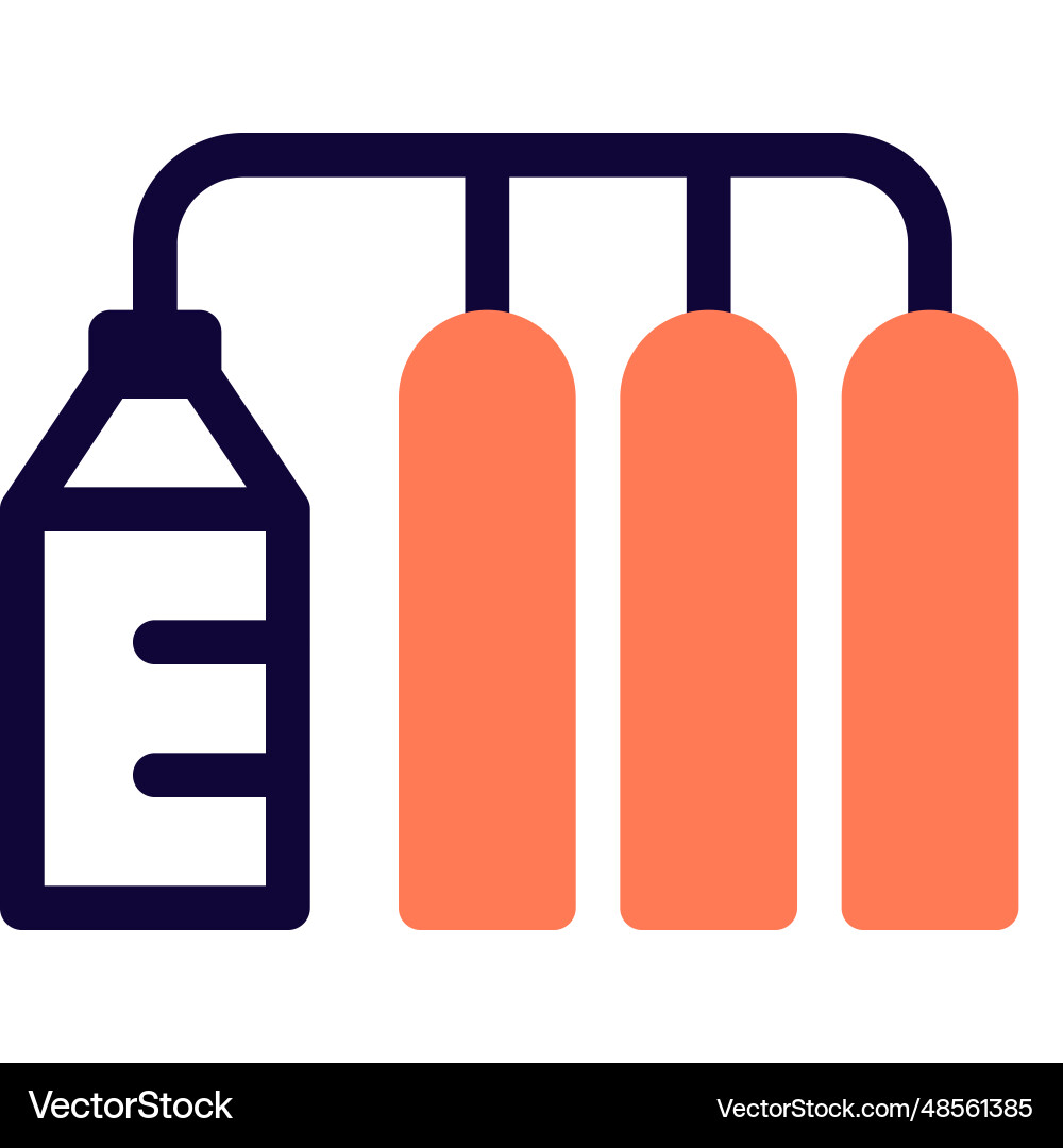 Silo structure designed for preserving bulk Vector Image