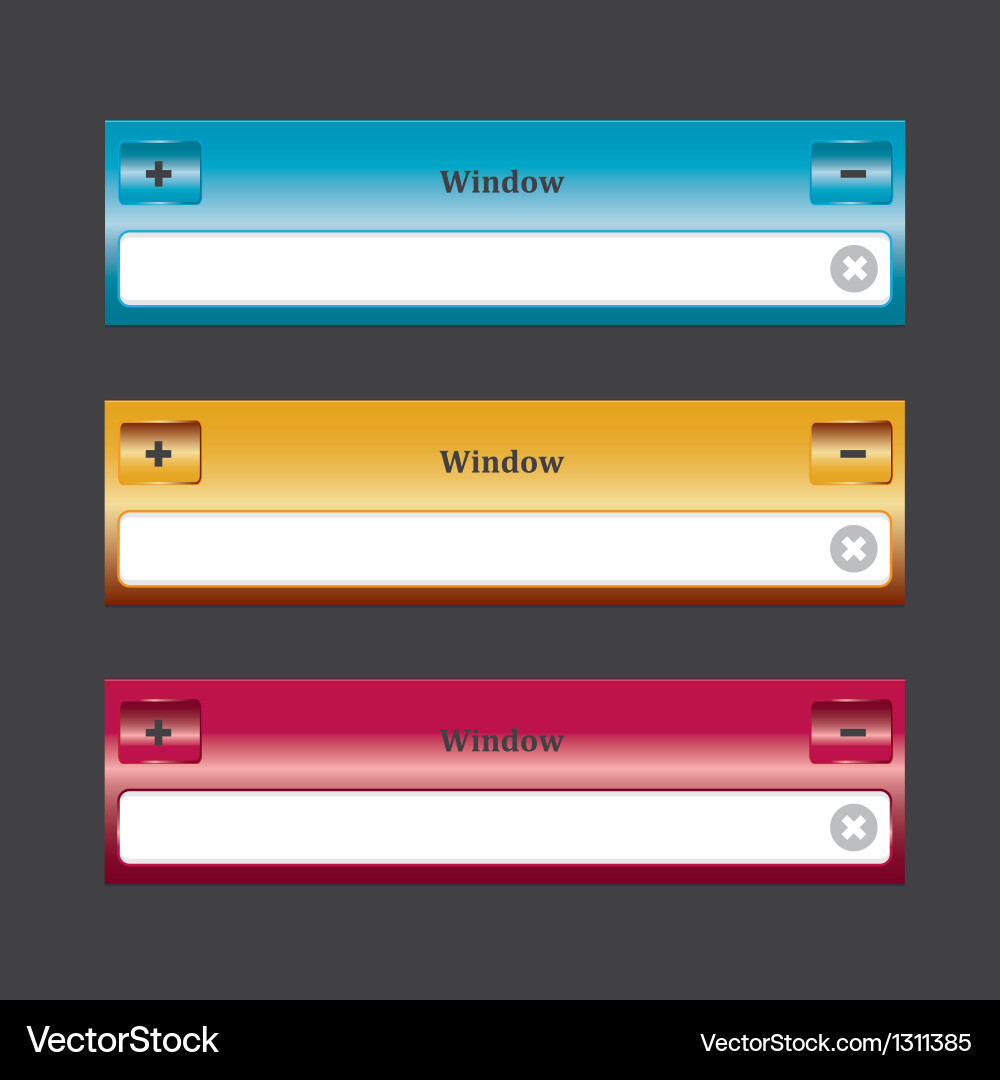 Web design vector image