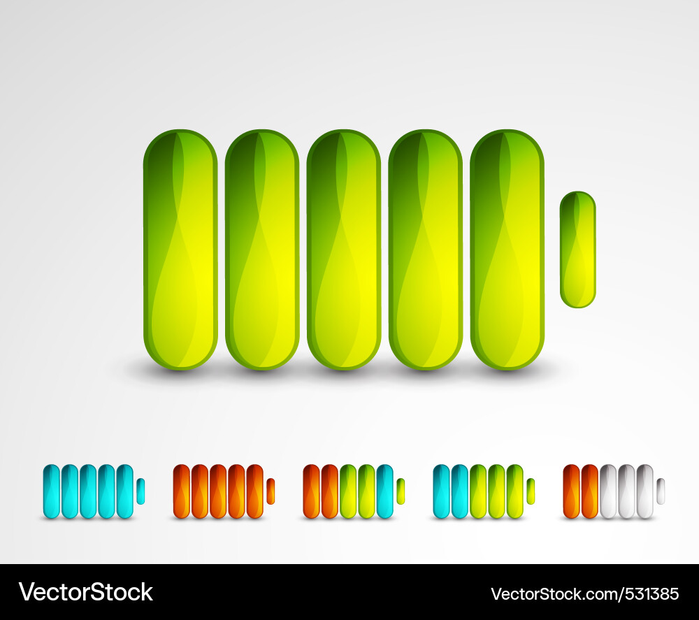 Web elements Vector Image