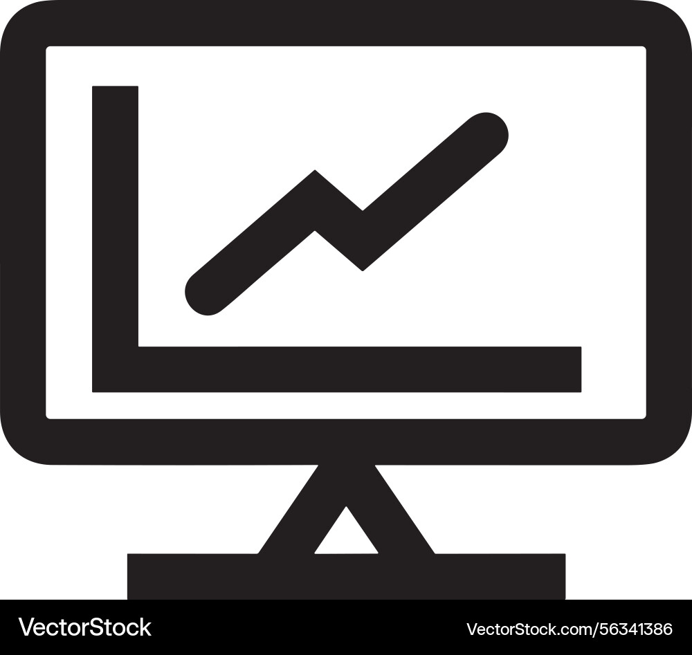 Computer icon symbol image Vector Image
