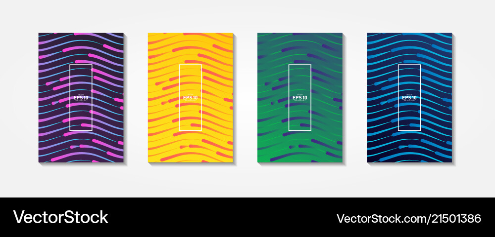 Fluid Wave Pattern vector image