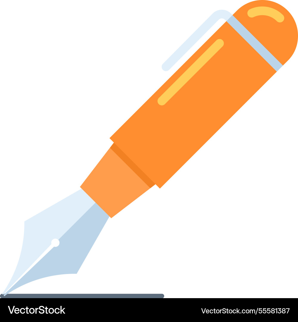 Copywriting flache Web-Icon-Konzept Copywriting flache Web-Icon-Konzept vektorbild