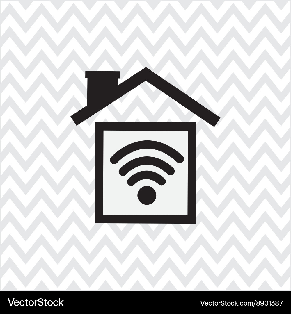 Smart house design Royalty Free Vector Image - VectorStock