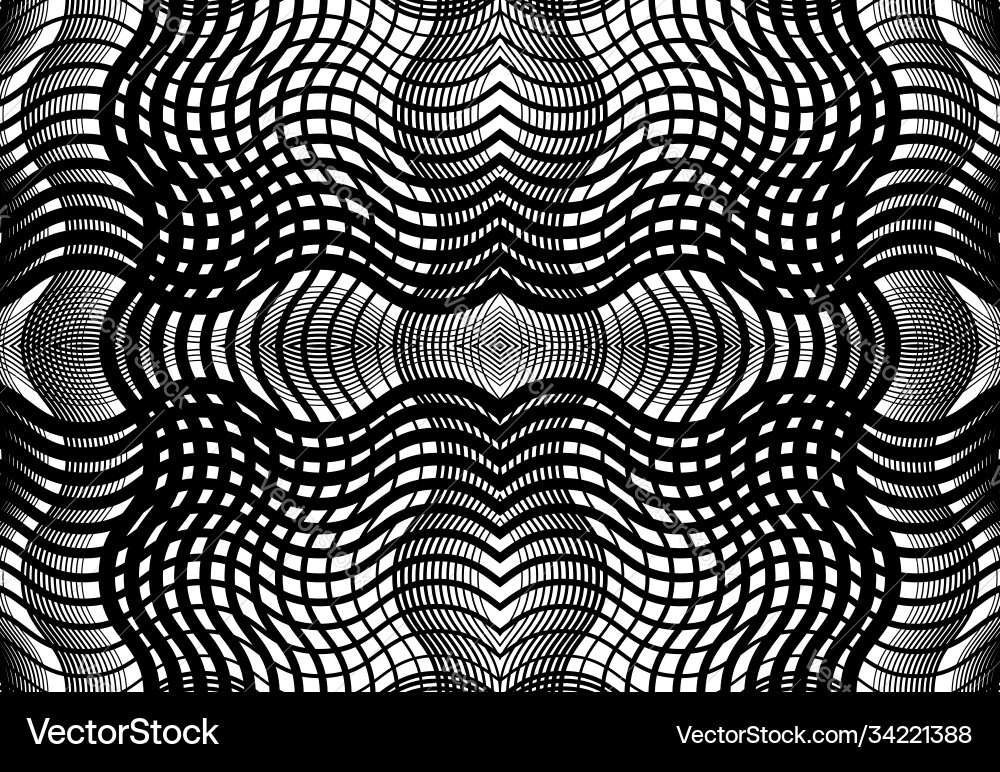 Repeatable and tileable grid mesh zig-zag Repeatable and tileable grid mesh zig-zag vector image