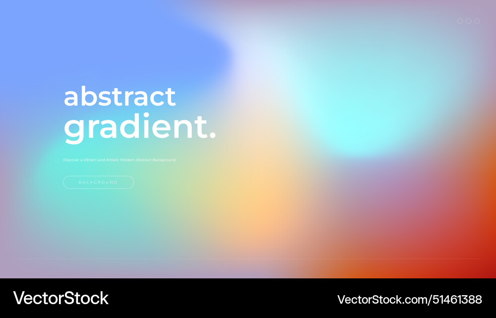 Trendy gradient background colorful abstract Vector Image