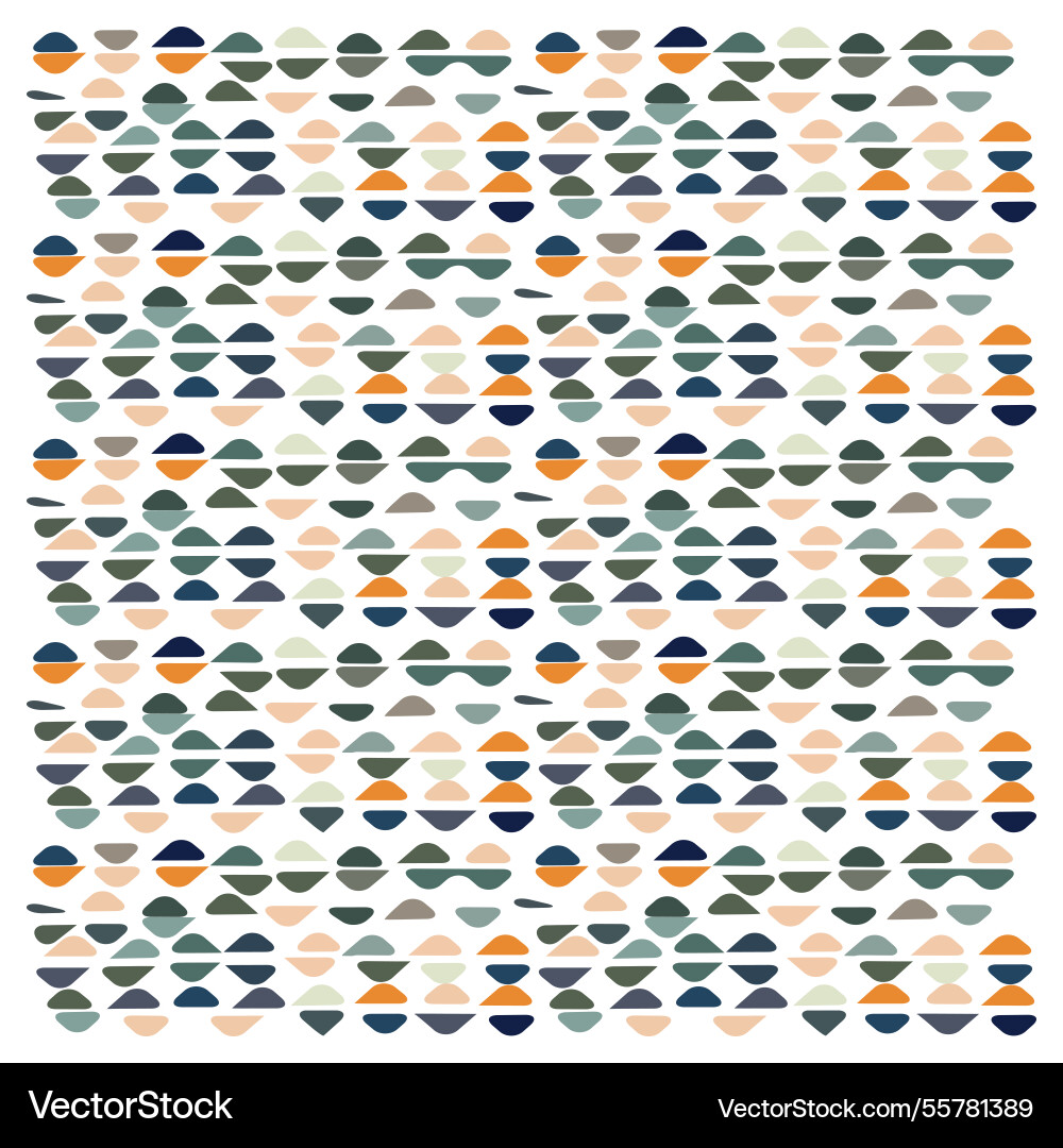 Abstract seamless textured print pattern vector image