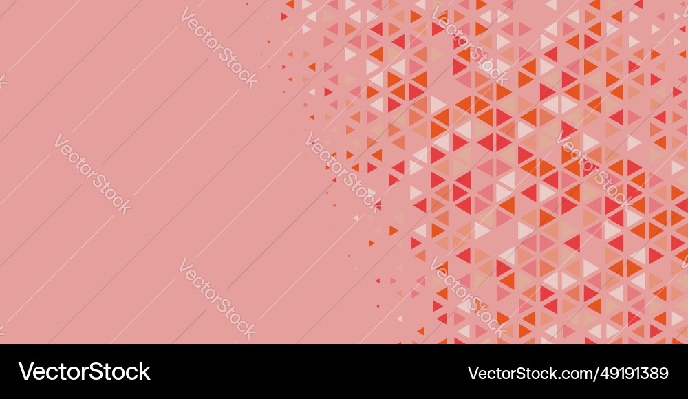 Abstract triangle colorful background Vector Image