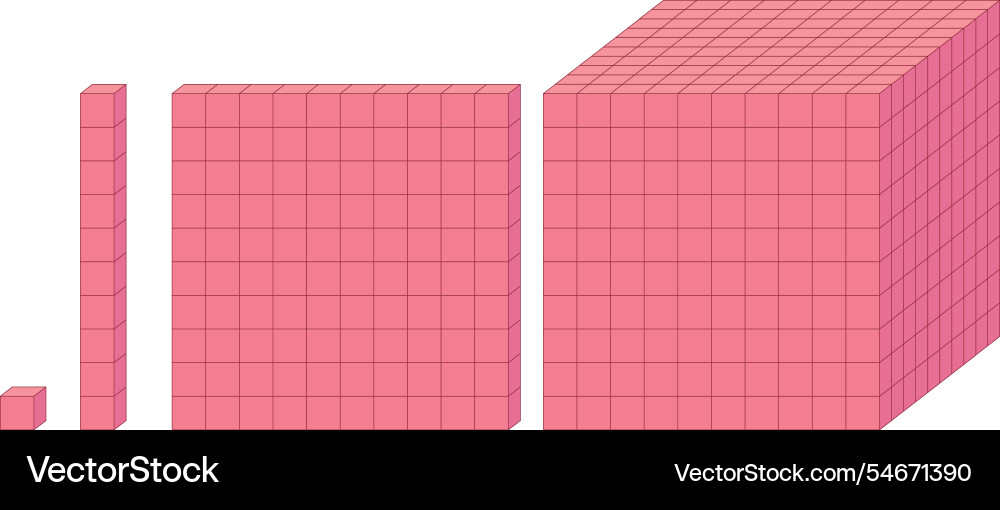 Colorful blocks mathematical concepts Colorful blocks mathematical concepts vector image