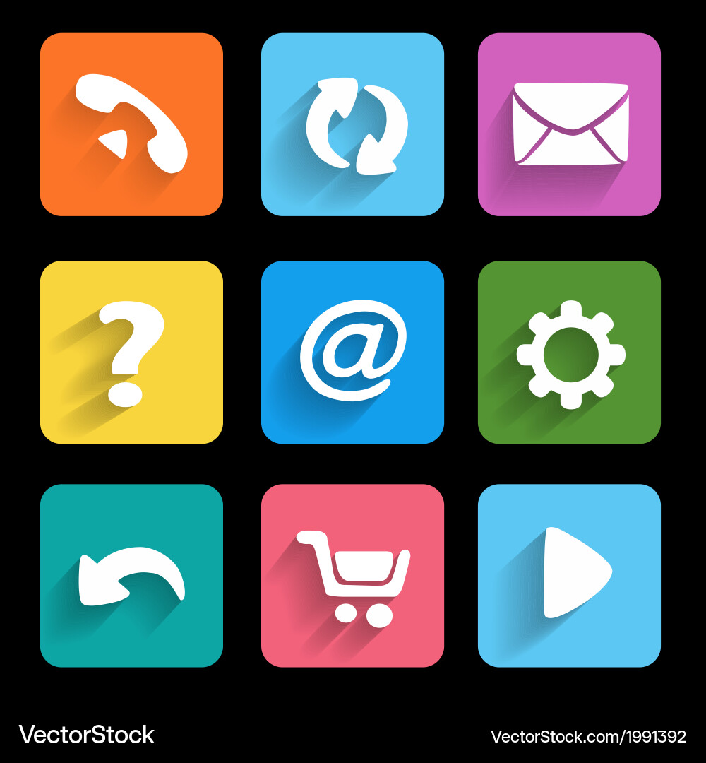 Button game 01 vector image