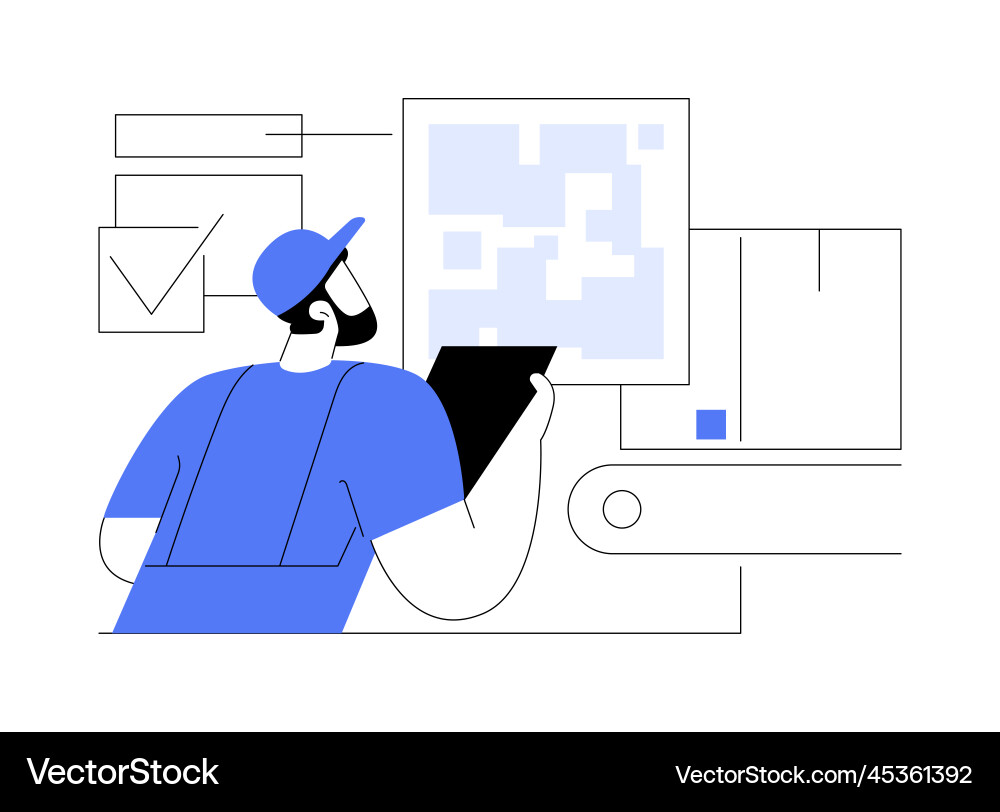Qr code abstract concept Qr code abstract concept vector image