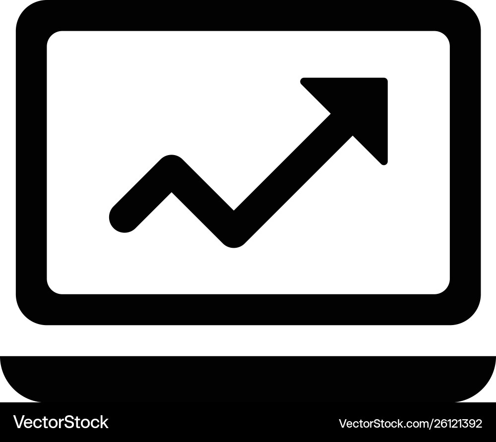 Web data analytics Vector Image