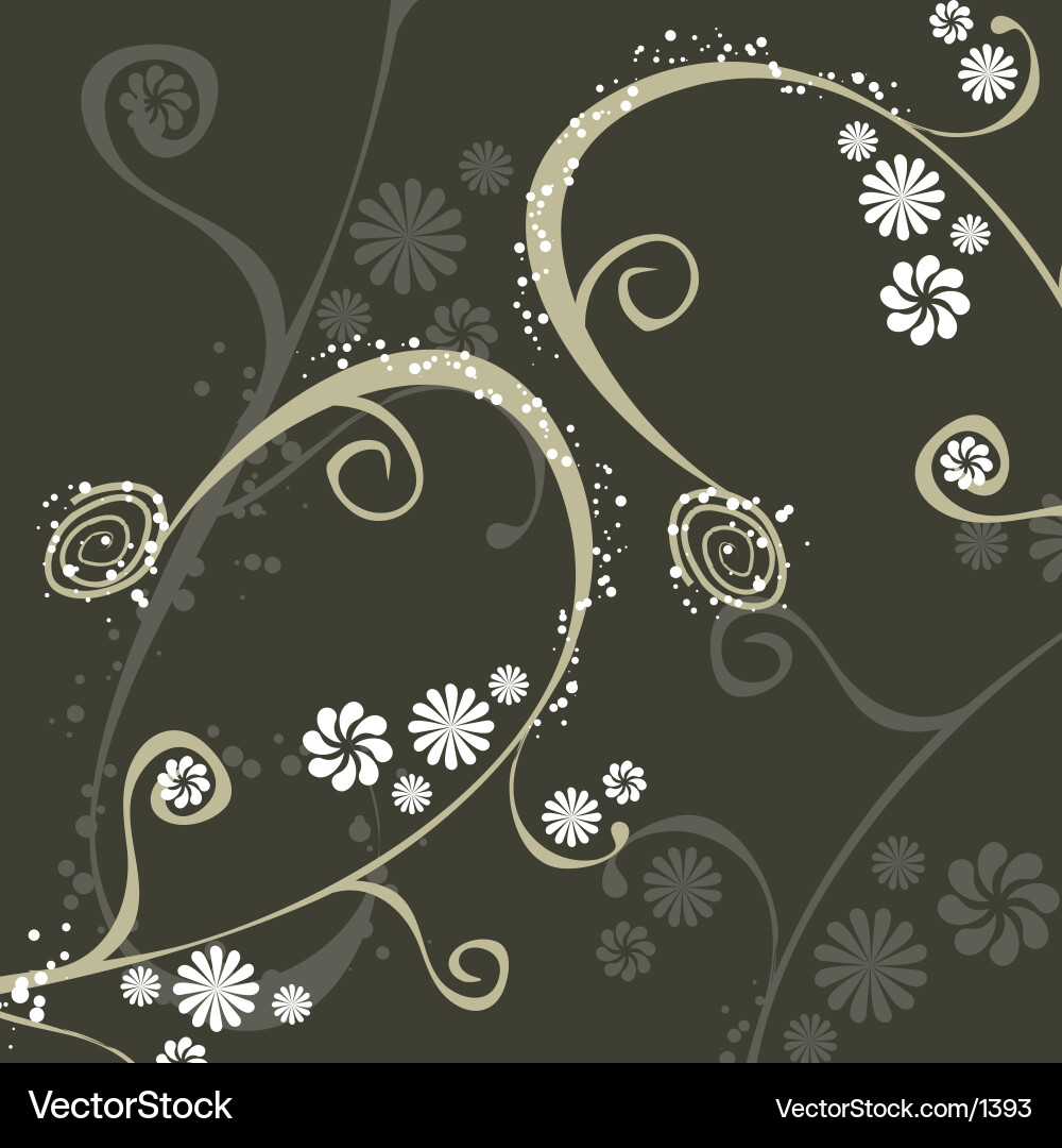 Floral design Vector Image