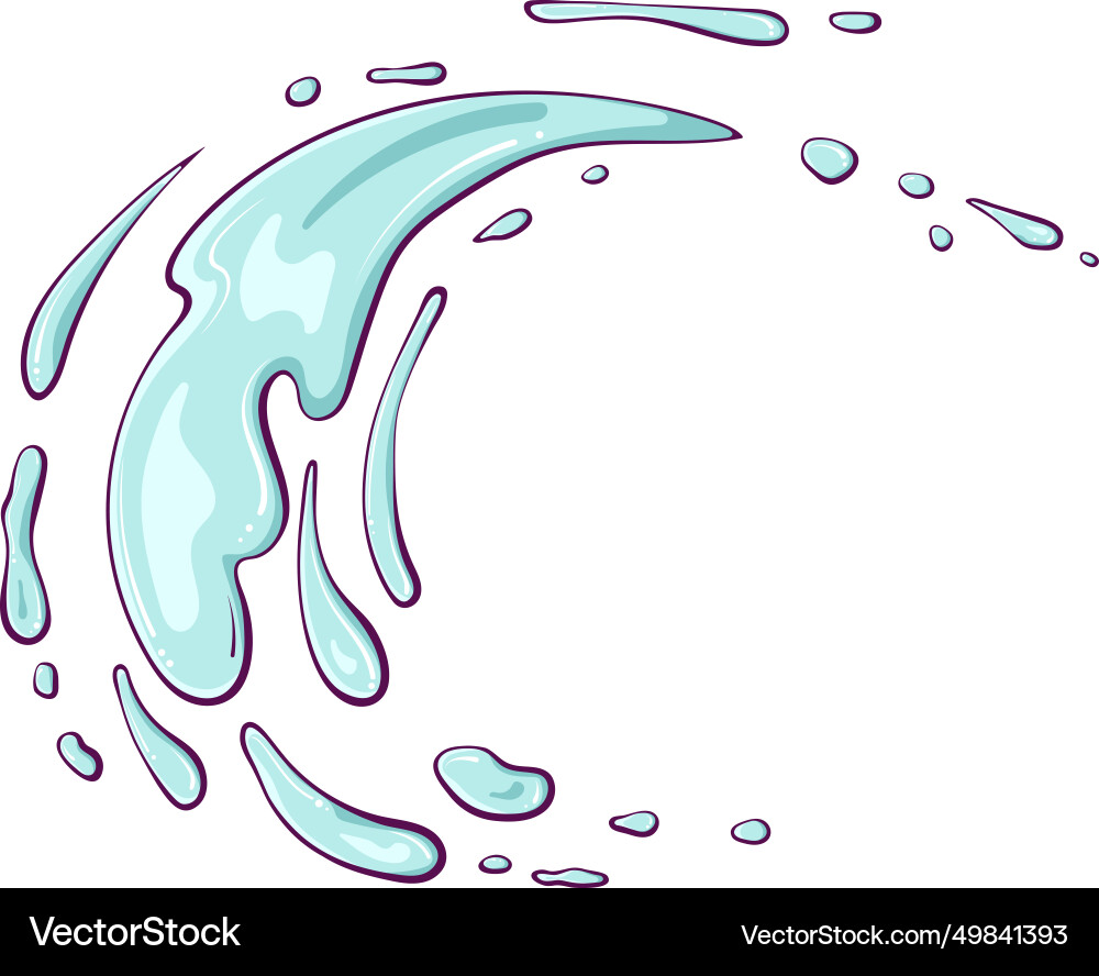 Liquid splash color Royalty Free Vector Image - VectorStock