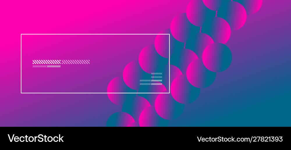 Simple abstract background with neon color circles Simple abstract background with neon color circles vector image