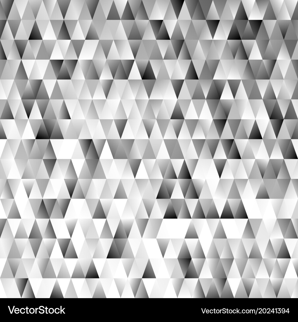Geometric triangular polygon pattern background vector image