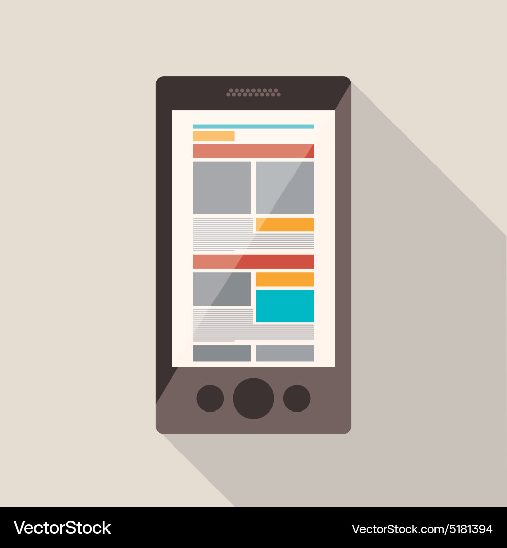 Responsive web design Vector Image