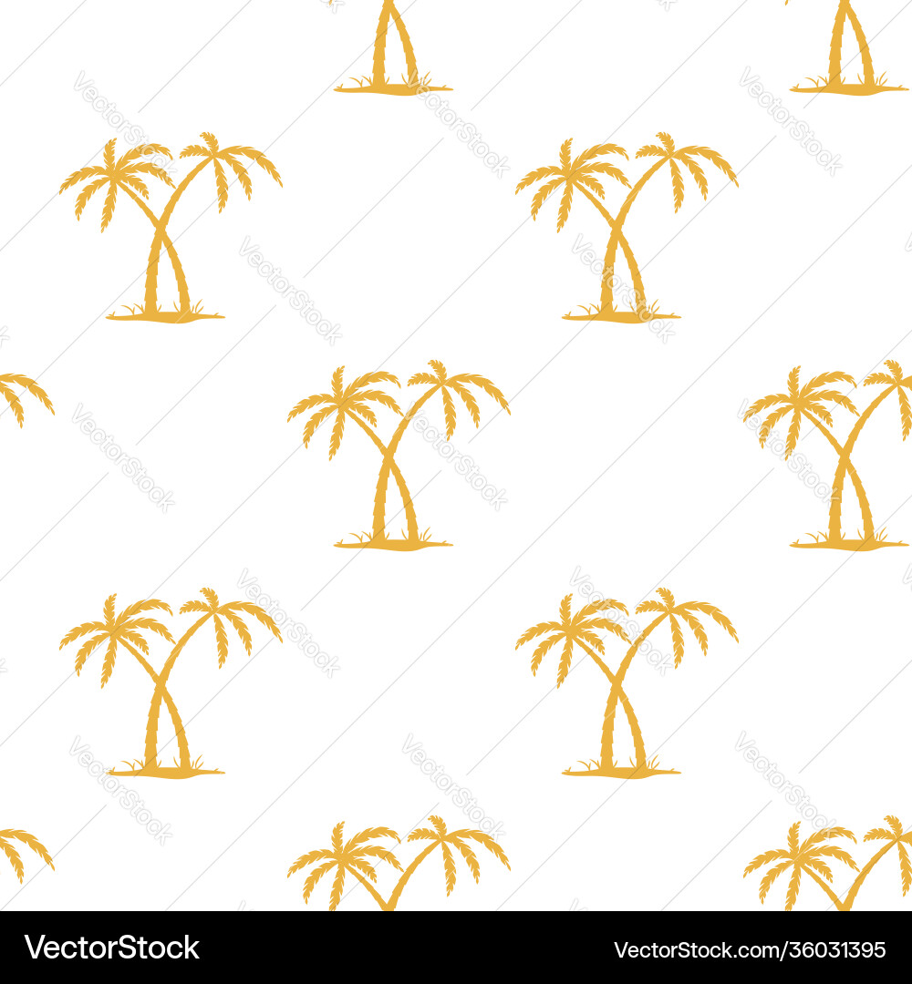 Pattern with palms Pattern with palms vector image