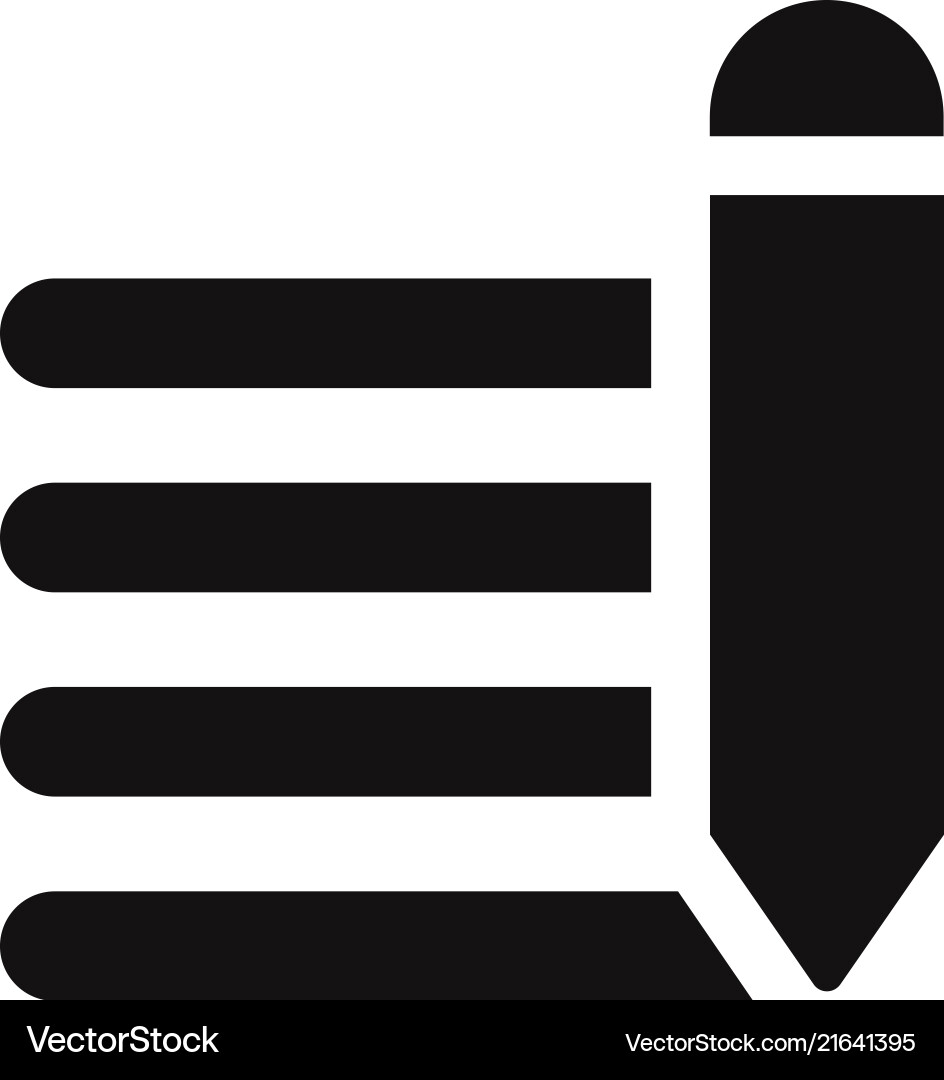 Text Edit Icon (21641395) – Royalty-Free Vector | VectorStock, image size:944x1080