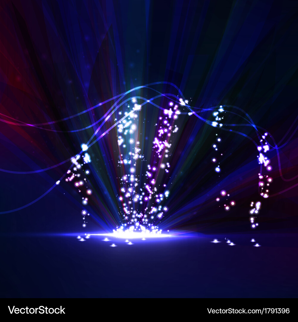Abstract eps10 creative dynamic element light Vector Image