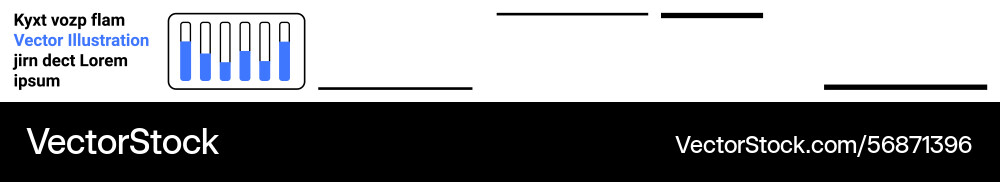 Data loading bar with progress indicators Data loading bar with progress indicators vector image