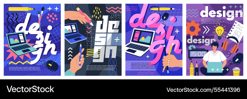 Design graphic poster ui web content digital Design graphic poster ui web content digital vector image