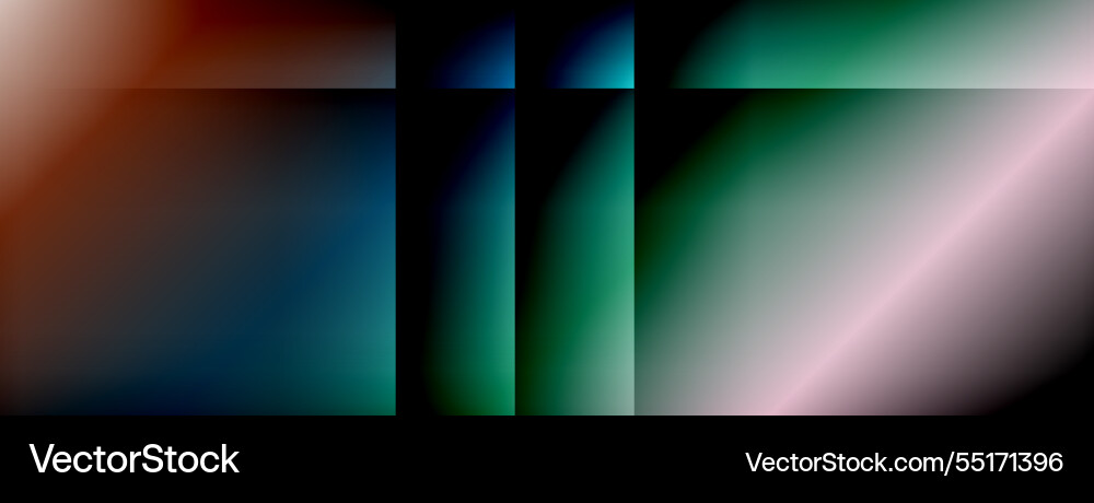 Dynamic shadow lines with gradient colors Dynamic shadow lines with gradient colors vector image