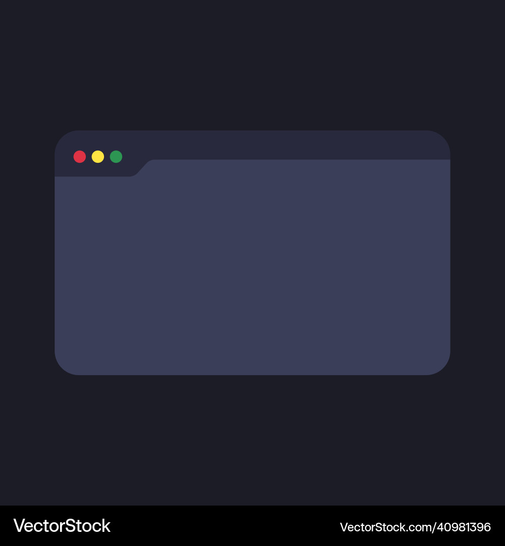 Internet window it design Internet window it design vector image