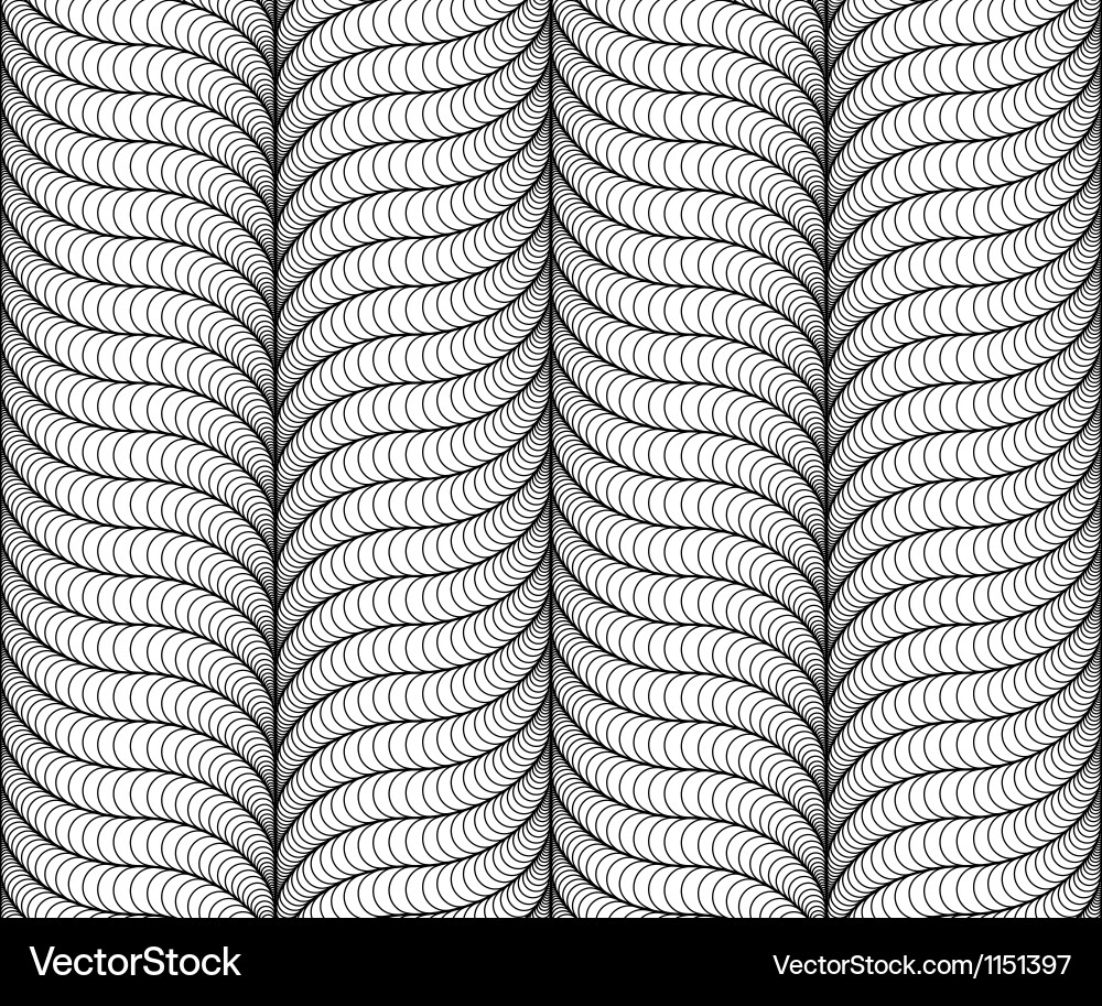 Abstract pattern with 3d shading vector image