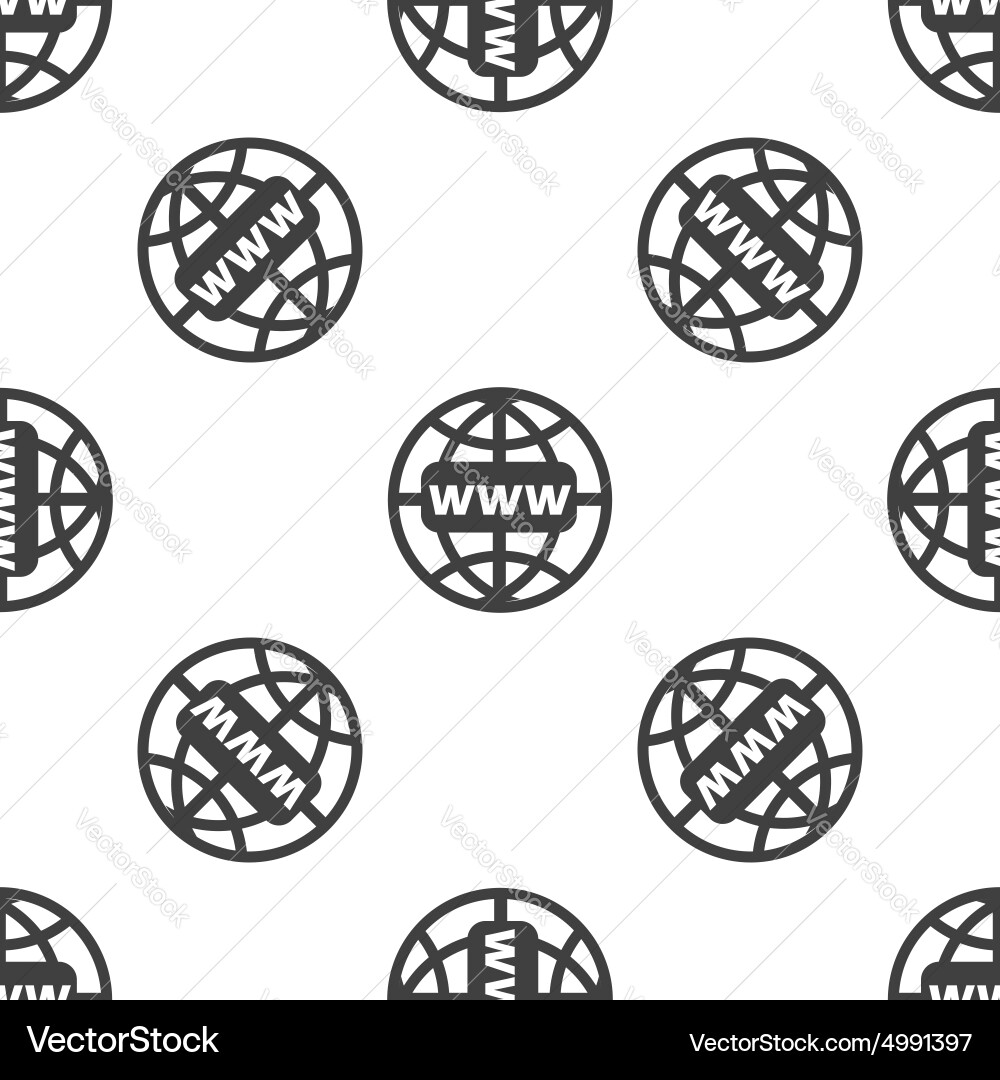 Global network pattern vector image