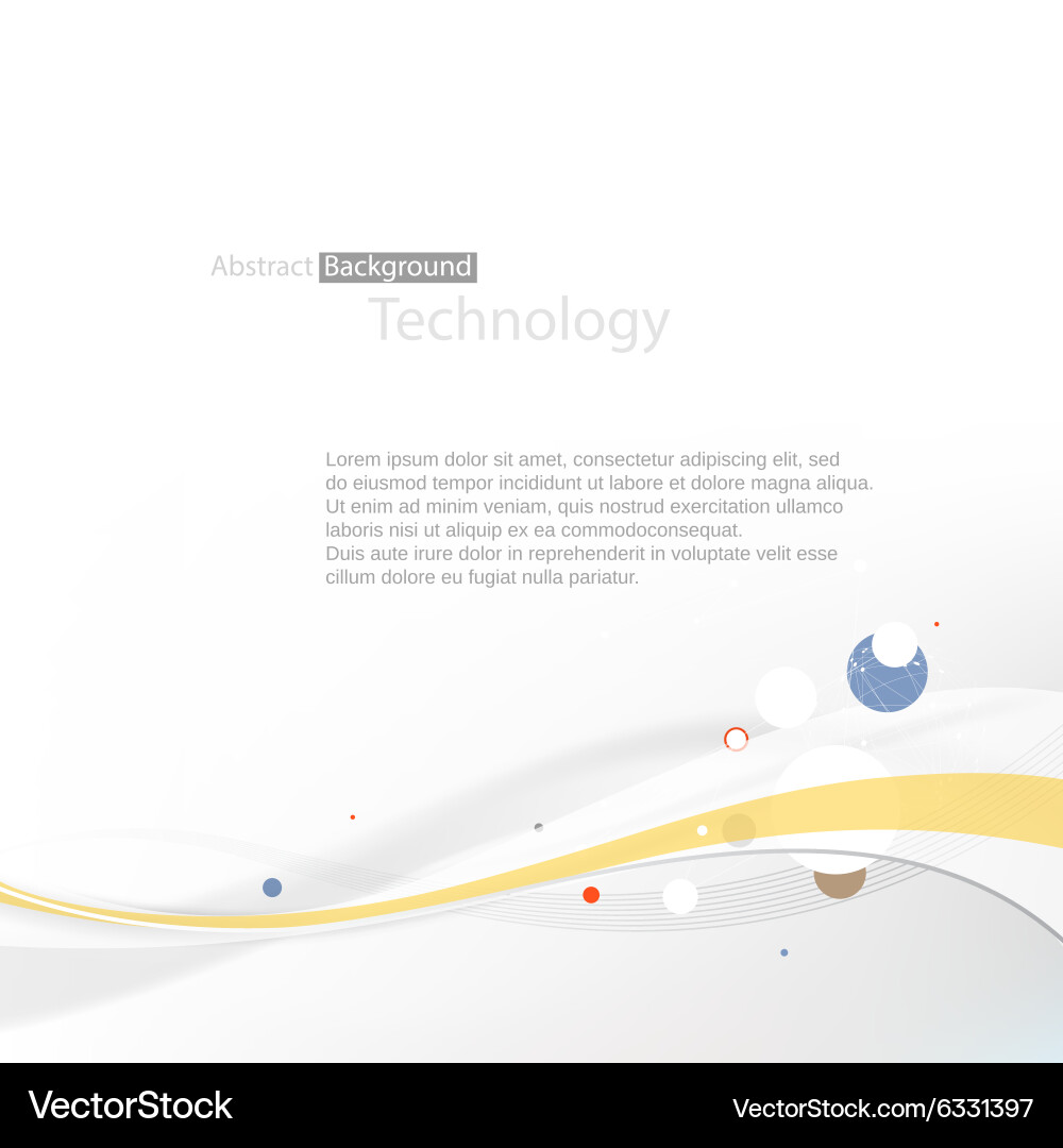 Technology abstract background Vector Image