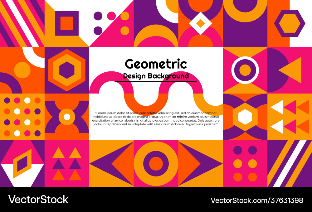 Abstract geometric background with minimal design Abstract geometric background with minimal design vector image