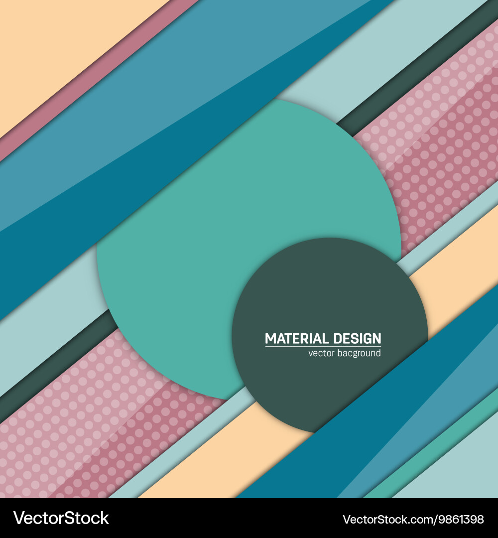 Material design background abstract vector image