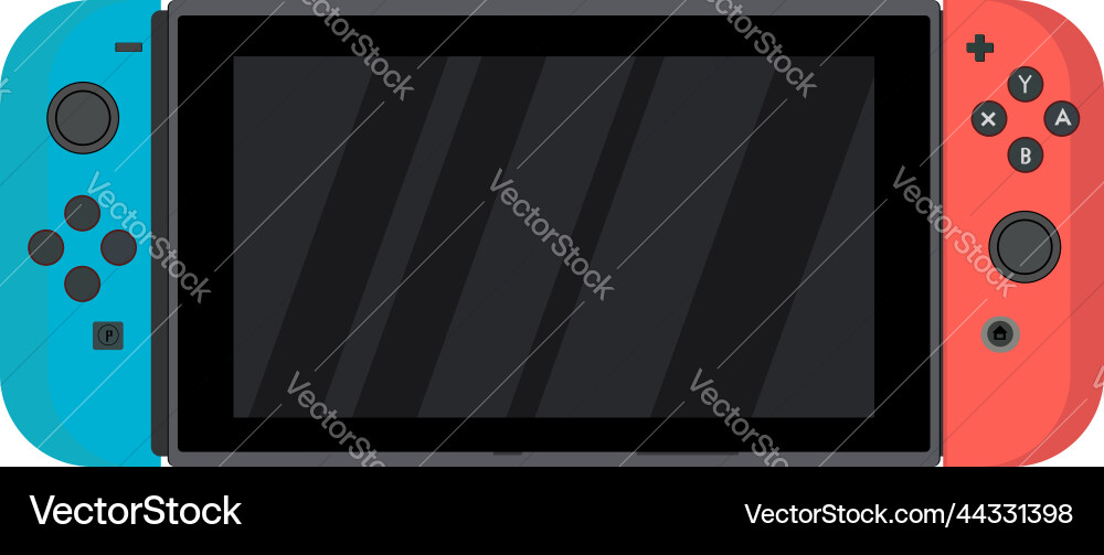 Psp console on a white background vector image