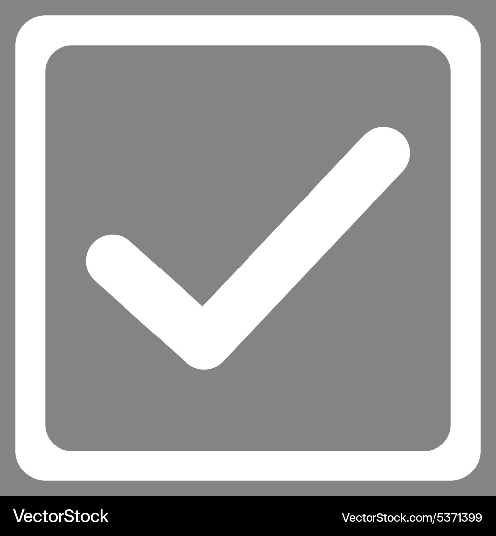 Checkbox icon vector image