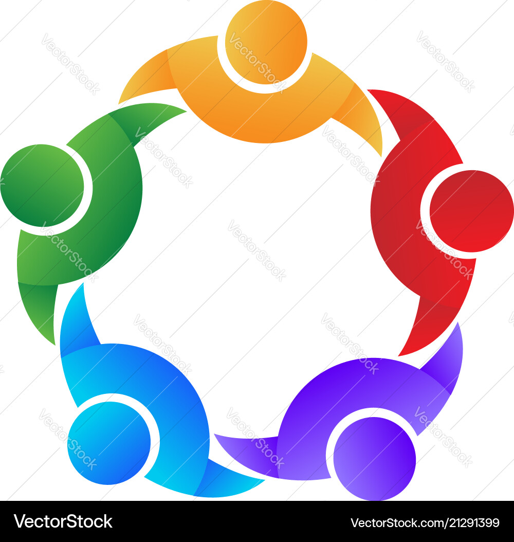 Team Collaboration Icon Vector Image