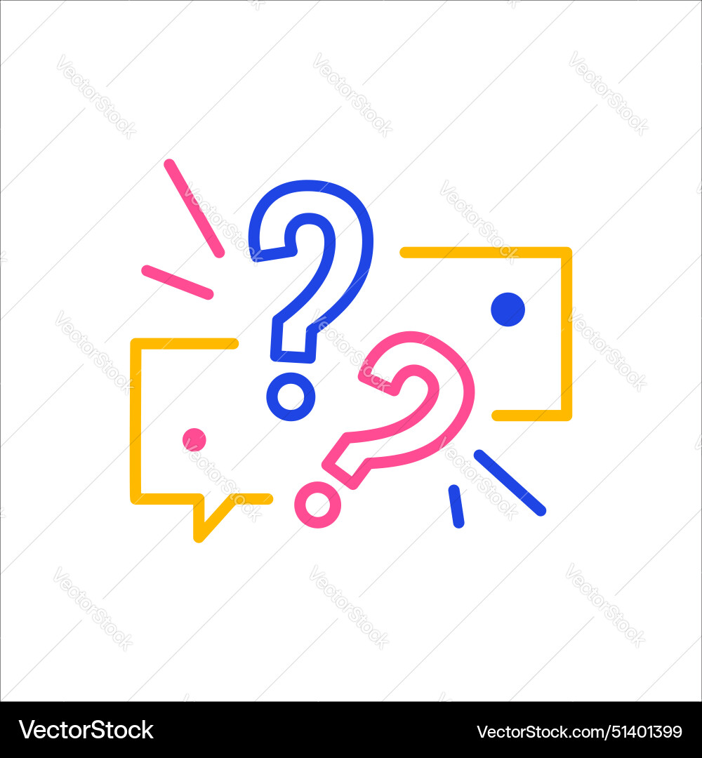 Trivia day element design collection set Trivia day element design collection set Vector Image