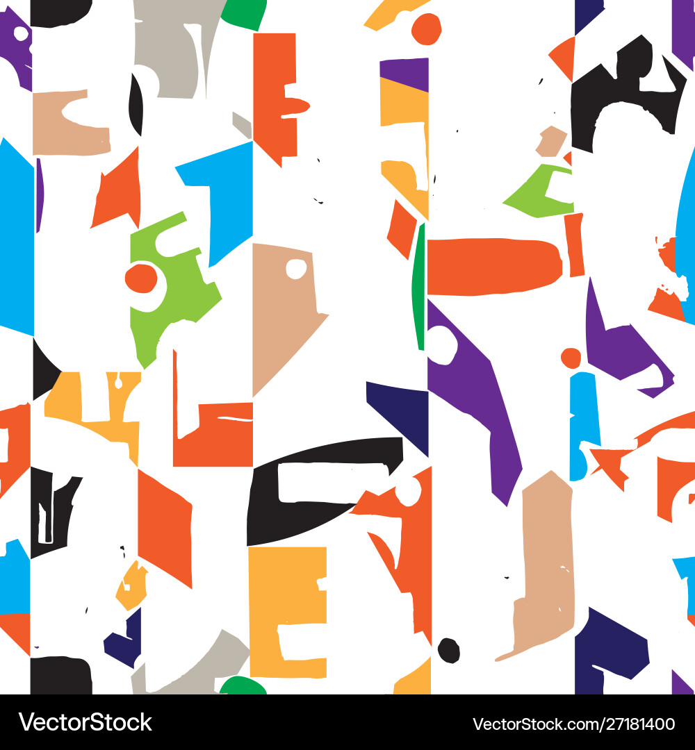 Abstract Colorful Pattern vector image