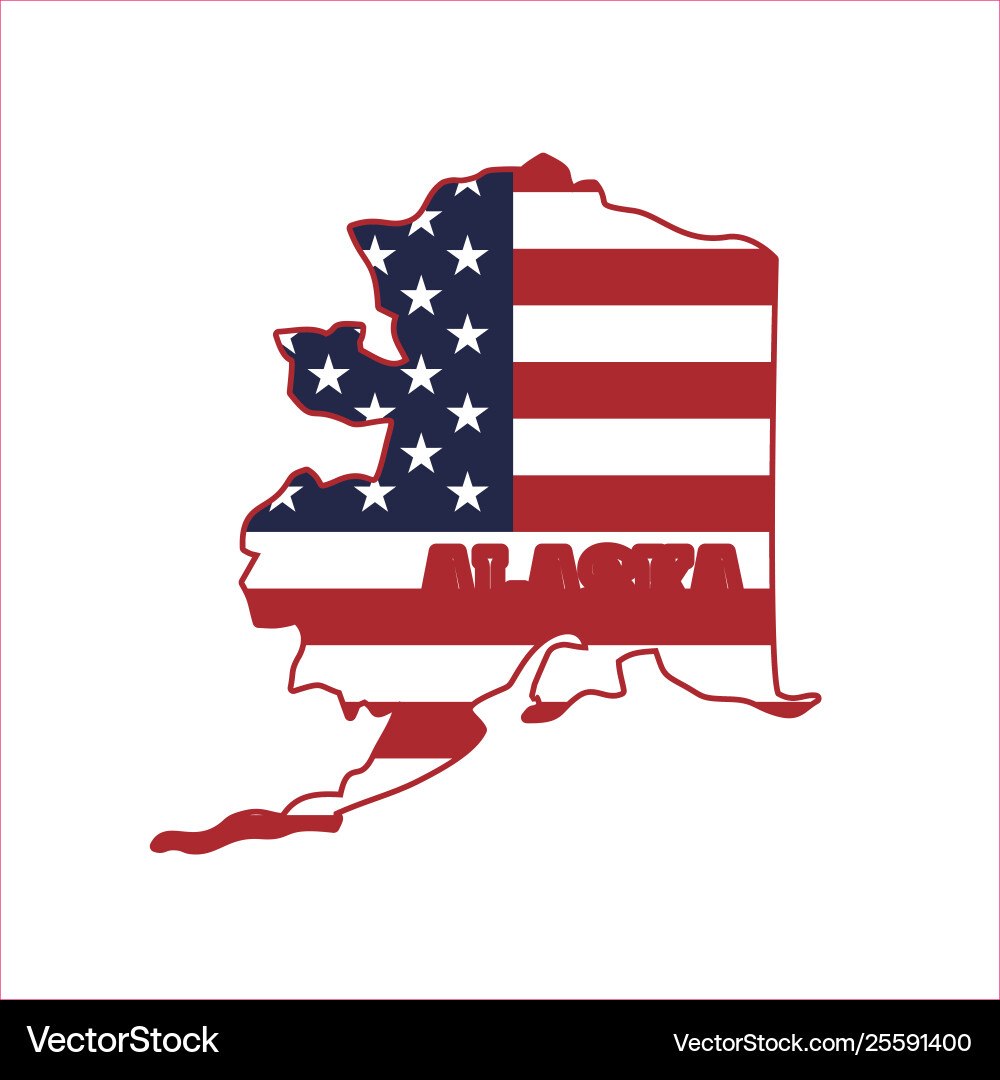 Alaska Vector Image